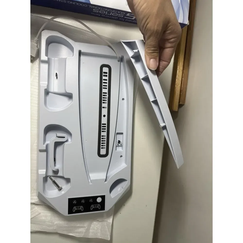 P5 Series Multifunctional Cooling Stand White